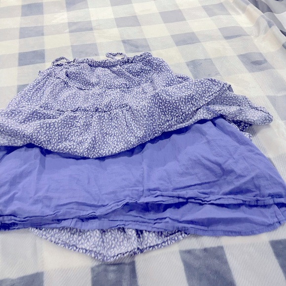 Mini Boden purple tiered strapped dress - Picture 5 of 9